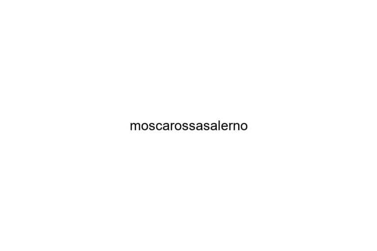 moscarossasalerno