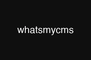 whatsmycms