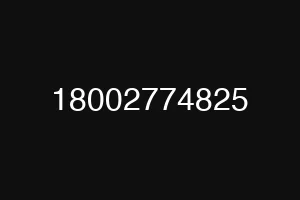 18002774825