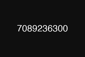 7089236300