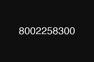 8002258300