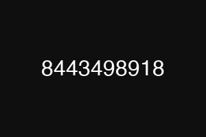 8443498918